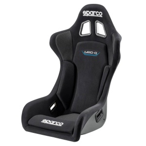 SPARCO 008009RNR Racing Seat Grid Q QRT, FIA 8855-1999, Black - Img 1
