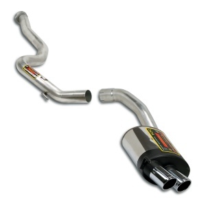 Supersprint Centre pipe + rear exhaust "Racing" OO80 754606