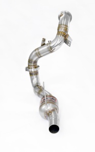 Supersprint Downpipe Left + Metallic catalytic converter(Replaces pre-catalytic converter) 724981