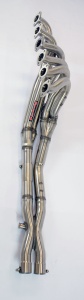 Supersprint Manifold + "X-Pipe"(Left Hand Drive)Stainless steel for OEM catalytic converter 782101 - Img 3