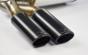 Supersprint Rear exhaust 90x70 "Gun Metal Grey" 766407
