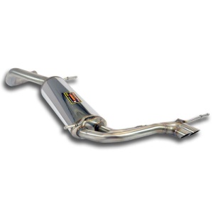 Supersprint Rear exhaust central exit(For OEM end tips) 917104
