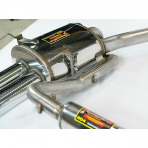 Supersprint Rear exhaust "Power loop design" Right OO80 + Left OO80 - Img 3