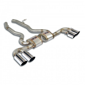 Supersprint Rear exhaust "Race" Right OO90 + Left OO90