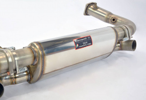 Supersprint Rear exhaust Right + Left "Race" (replace the OEM catalytic converter) - Img 3