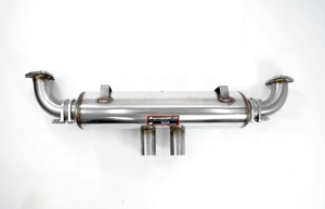 Supersprint Rear muffler "Cup" + connecting pipes kit right - left 248504 - Img 2