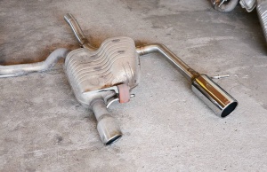 Supersprint Rear pipe Left O100(Muffler delete) 766134 - Img 7