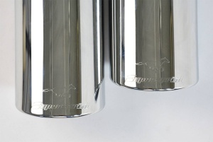 Supersprint Rear pipe Right 100x75(Muffler delete) 771517 - Img 2