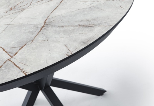 Masa extensibila, STAR, HDF, L 130 x l 130 cm (+ extindere 48 x 2)