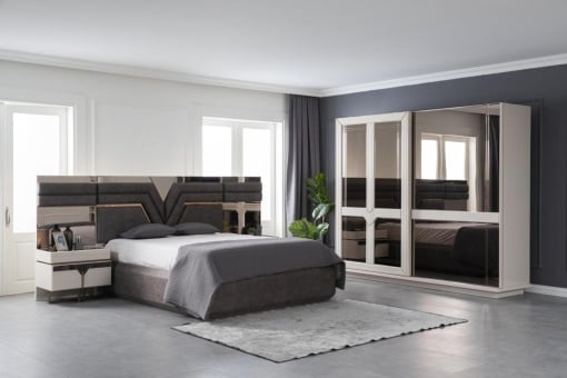 Set Complet Mobilier Dormitor Calvin