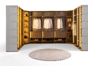 Dressing/Dulap modular de lux, MOCHA - Img 2