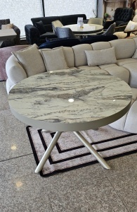 Masa extensibila, CAPI, L 120 > 216 cm x l 120 cm, HPL GREJ - Img 5