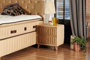 Set Pat tapitat cu saltea inclusa Fluffy camel - Img 3
