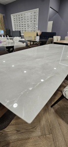 Blat din ceramica masa fixa Mesina buzau raspberry home