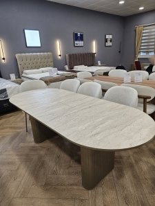 Masa YESIL,extensibila,MDF tip granit - Img 8
