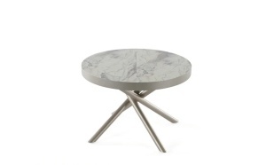 Masa extensibila, CAPI, L 120 > 216 cm x l 120 cm, HPL GREJ - Img 2