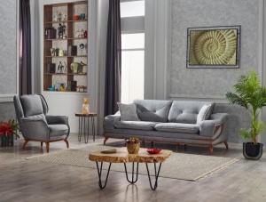 Canapea extensibila, ICON, GRI - Img 3
