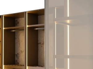 Dressing/Dulap modular de lux, MOCHA - Img 8
