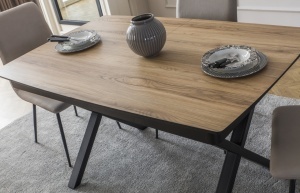 Masa extensibila, APPLE, L 180 > 225 cm x l 90 cm, HPL