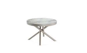 Masa extensibila, CAPI, L 90 > 170 cm x l 90 cm, HPL GREJ - Img 2