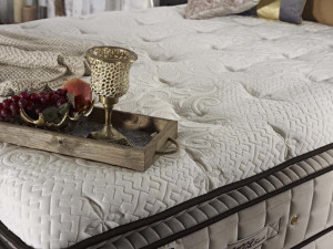 Set Pat tapitat cu saltea inclusa Wool Touch, bej, Gold - Img 4