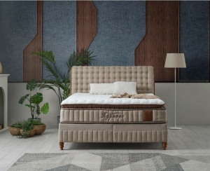 set pat tapitat cu lada de depozitare si salteainclusa hypnose buzau raspberry home