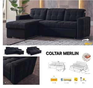 Coltar extensibil MERLIN tip pat matrimonial - Img 1