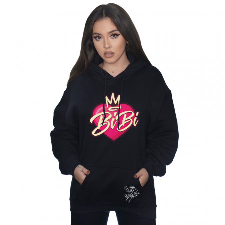 Hanorac cu gluga Love BiBi + Autograf