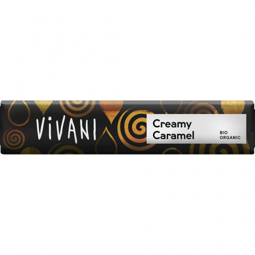 Baton de ciocolata cu caramel cremos, Vivani, 40g