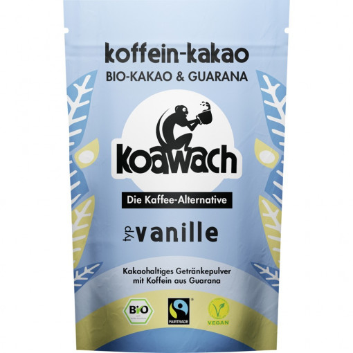 Cacao cu guarana si vanilie, Koawach, 100g