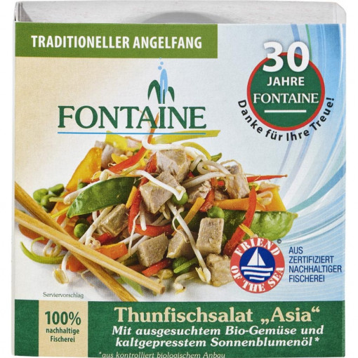 Salata de ton Asia, Fontaine, 200g