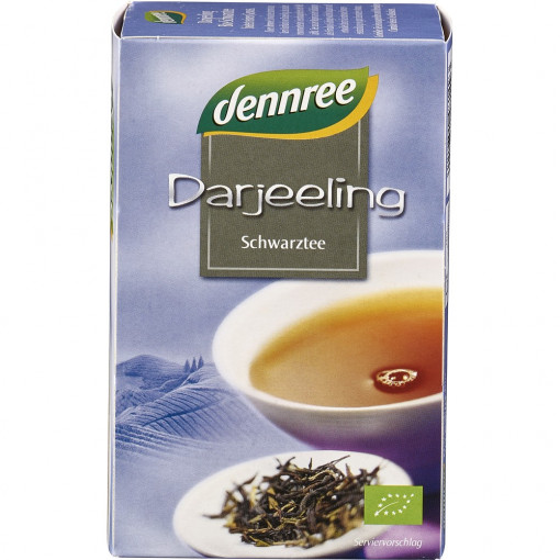 Ceai negru Darjeeling Bio, Dennree, 30g