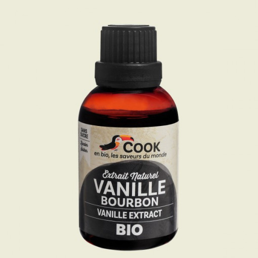 Extract de vanilie de Bourbon bio 40ml Cook