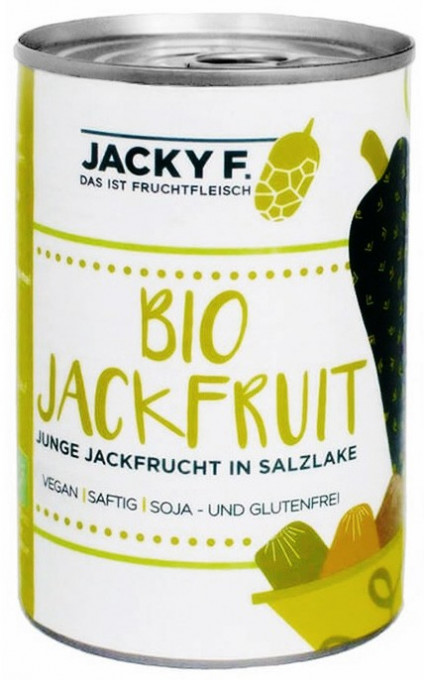 Jackfruit bio in saramura, 400g / 225 g Jacky F.