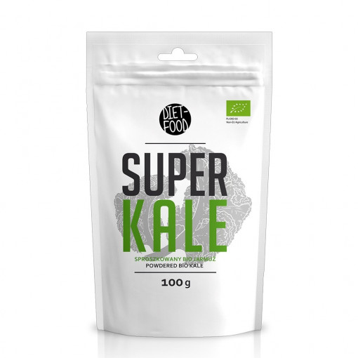 Kale - pulbere bio 100g, Diet-Food