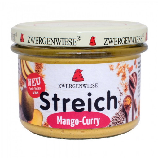 Pate vegetal cu mango si curry, Zwergenwiese, 180g
