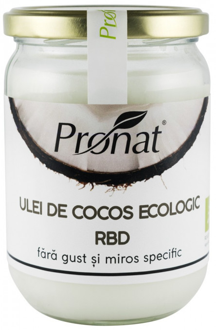 Ulei de cocos RBD Bio, 500 ml
