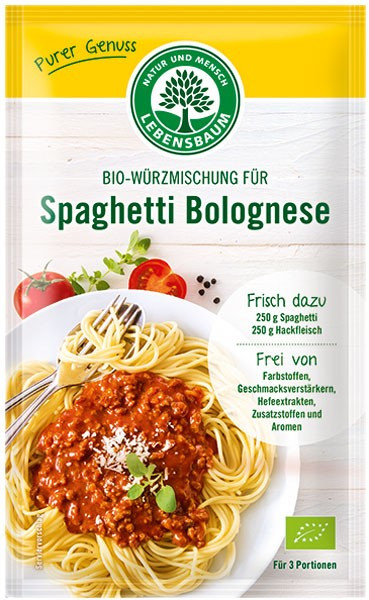 amestec BIO de condimente pentru Spaghetti Bolognese, 35 g LEBENSBAUM