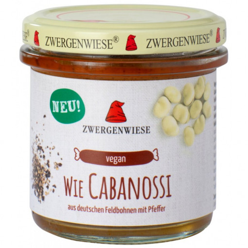 Crema tartinabila vegetala bio Cabanossi, Zwergenwiese, 140g