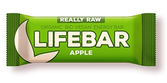 Lifebar baton cu mere raw eco 47g