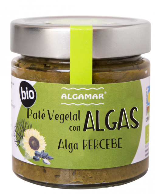 Pate vegetal cu alge Percebe eco 180g Algamar