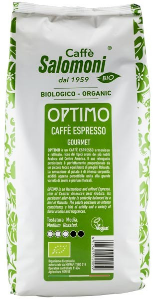 Cafea boabe BIO Espresso Gourmet 1 kg Salomoni