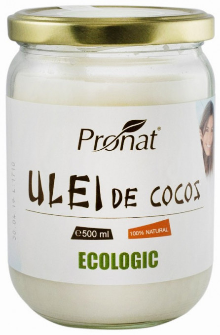 Ulei de cocos RBD Bio, 500 ml