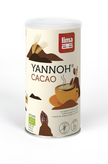 Bautura din cereale Yannoh Instant cu cacao eco 175g Lima