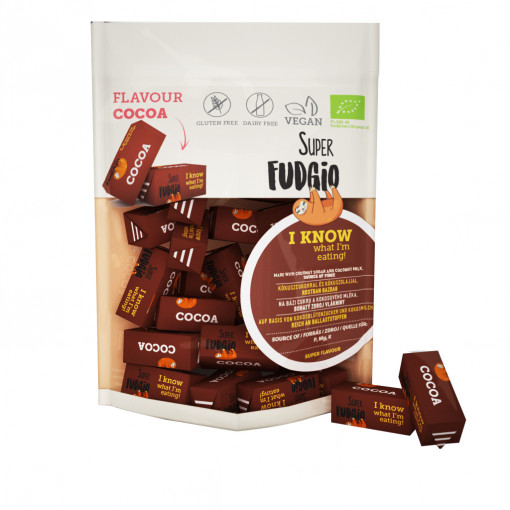 Caramele eco - aroma cacao 150g Super Fudgio