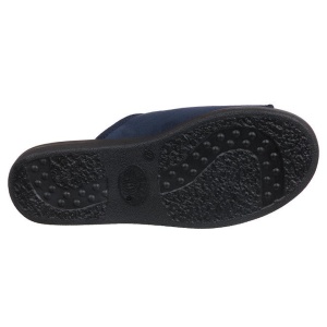 Hook and look slippers, for men and women, OrtoMed 517-T37 navy