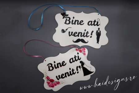 Plachetă de Bun Venit - O primire călduroasă