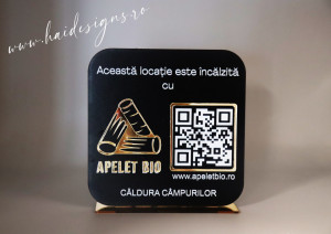 Oglinda Companiei Tale: Plachetă MDF Personalizată - Img 1