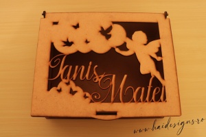 Cutie personalizată (L) 273 mm x (l) 214 cmm x (h) 100 mm - Img 2
