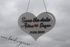 Plachetă Save the Date (M1) - Img 2